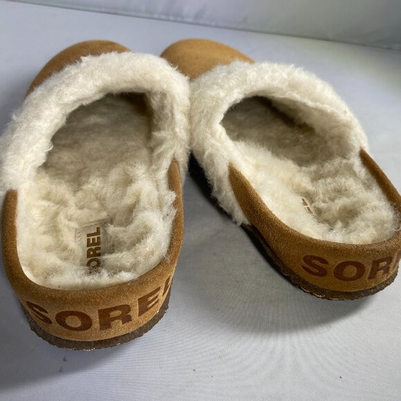 Sorel Ws NAKISKA SLIDE II, Camel Brown/Natural Ws 9 - Picture 2 of 5